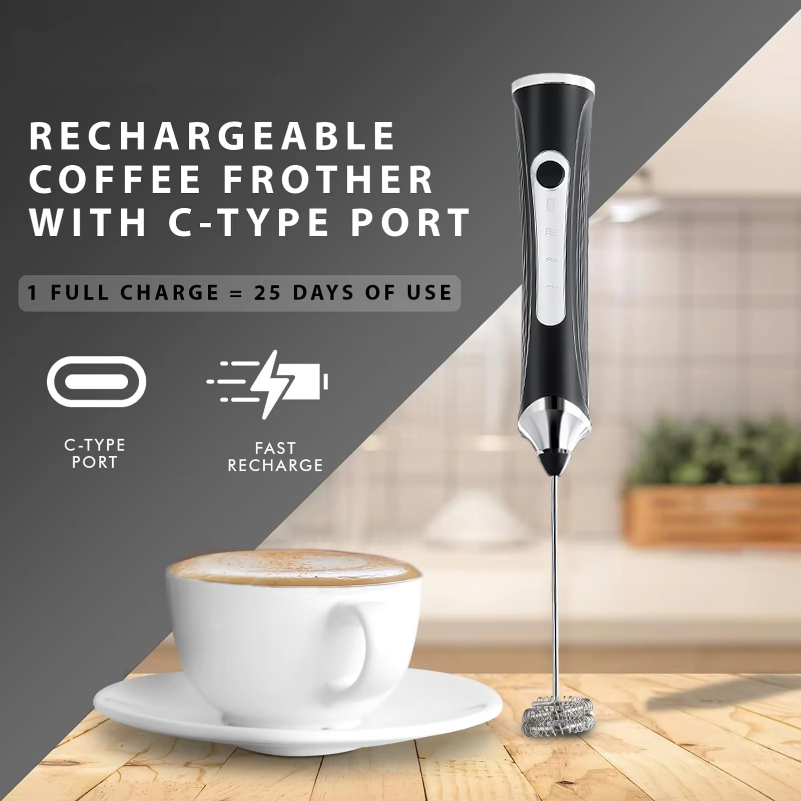 Kitchen Appliances For Restaurant - Electric milk frother, milk coffee mixer,