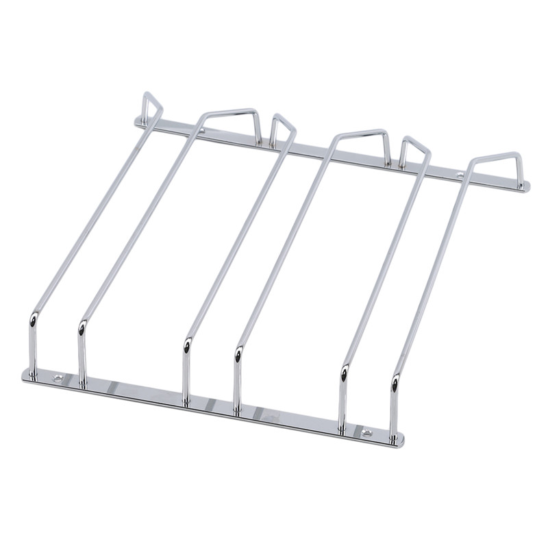 Kitchen Appliances Shelves - Useful Iron Wine Glass Rack Holder