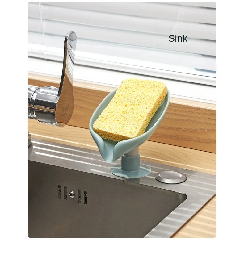 Drain Soap Holder Leaf Shape S – Kitchen Appliances Shelves Bewertung und Preis