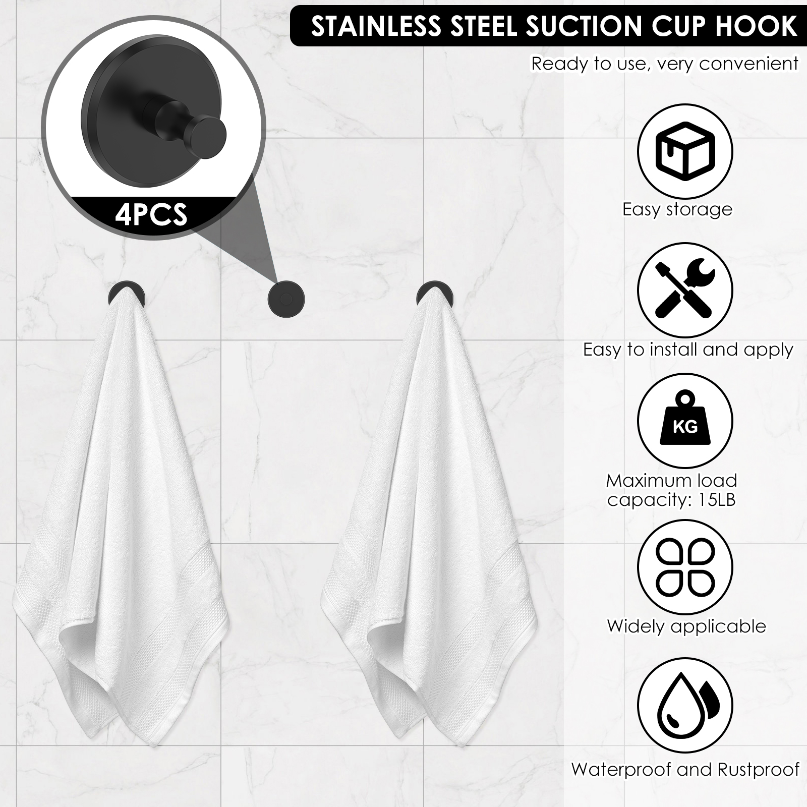 2/6Pcs Stainless Steel Suction – Kitchen Appliances Shelves Bewertung und Preis