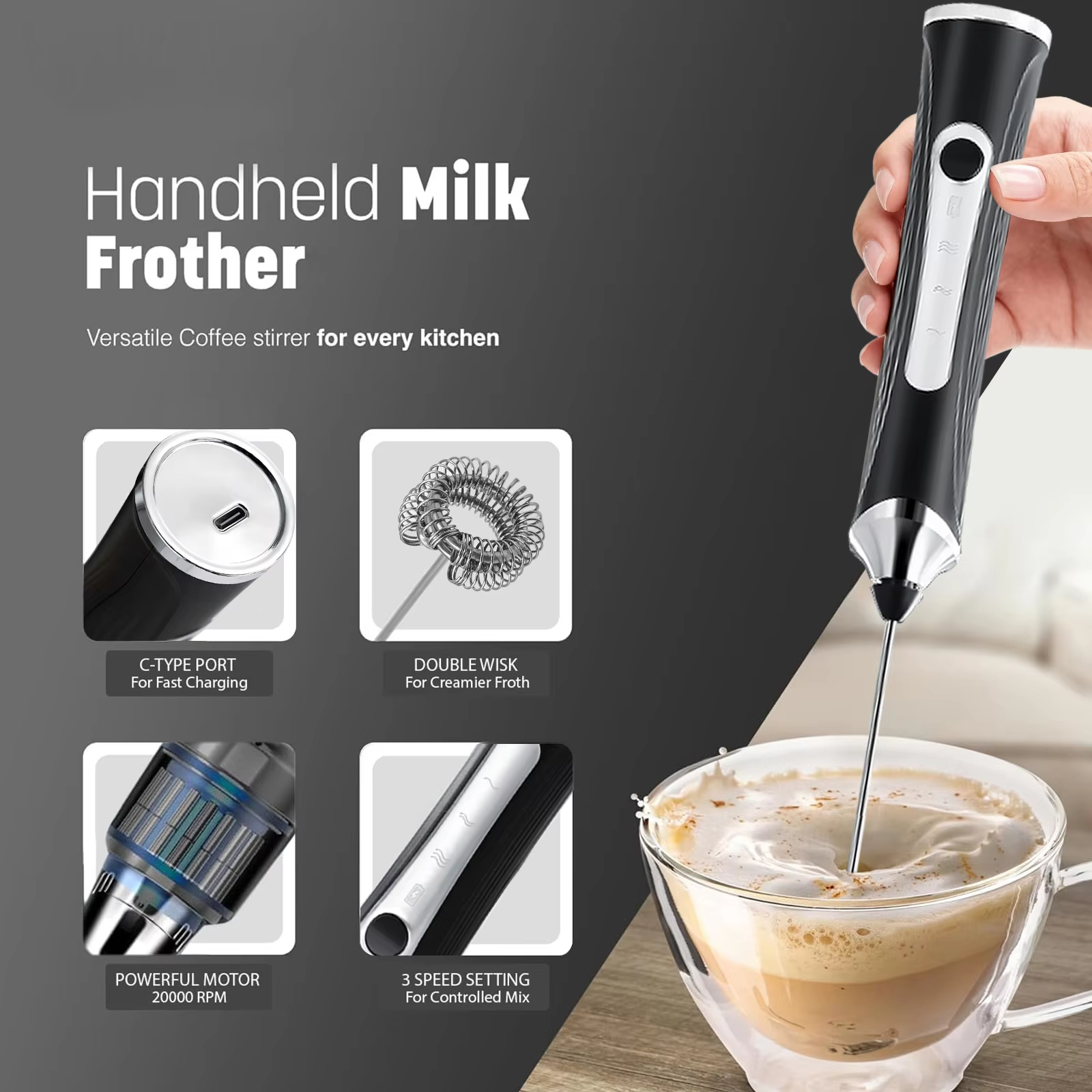 Electric milk frother, milk co – Kitchen Appliances For Restaurant Bewertung und Preis