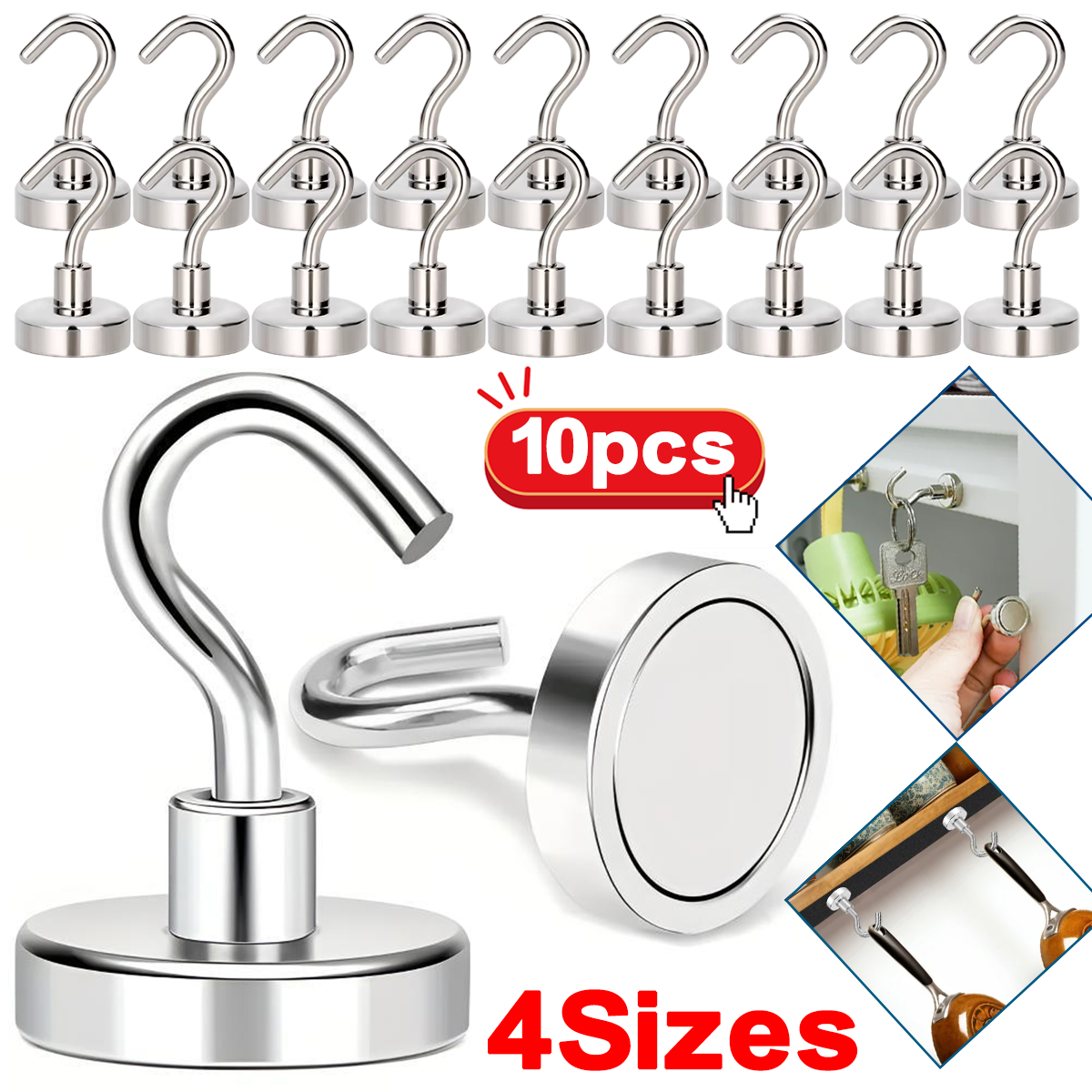 10pcs Premium Stainless Steel  – Kitchen Appliances Shelves Bewertung und Preis