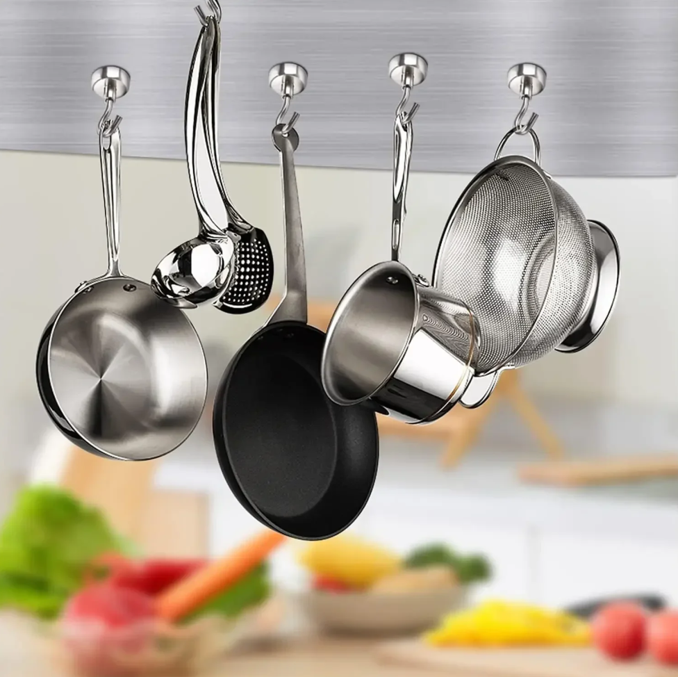 10pcs Premium Stainless Steel  – Kitchen Appliances Shelves Bewertung und Preis