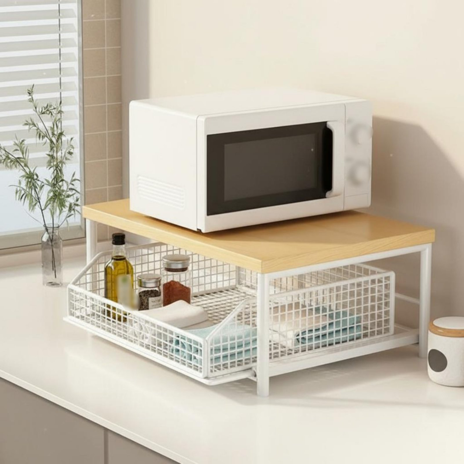 2-Tier Kitchen Counter Rack Sp – Kitchen Appliances Shelves Bewertung und Preis