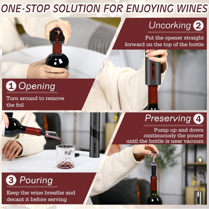Rechargeable Multifunction Ele – Wine Opener Electric Bewertung und Preis
