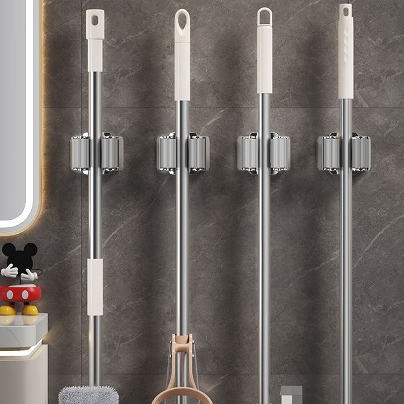 1-10Pcs Mop Broom Holder Wall  – Kitchen Appliances Shelves Bewertung und Preis
