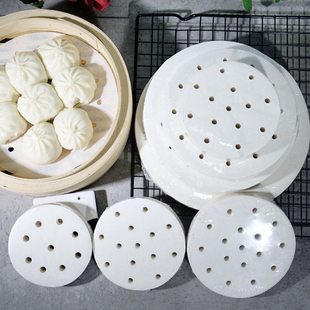 100Pcs Steamed Paper Steamed B – Kitchen Appliances For Restaurant Bewertung und Preis